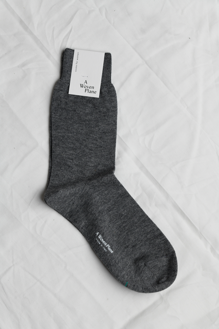 AWP Socks in Marl Grey
