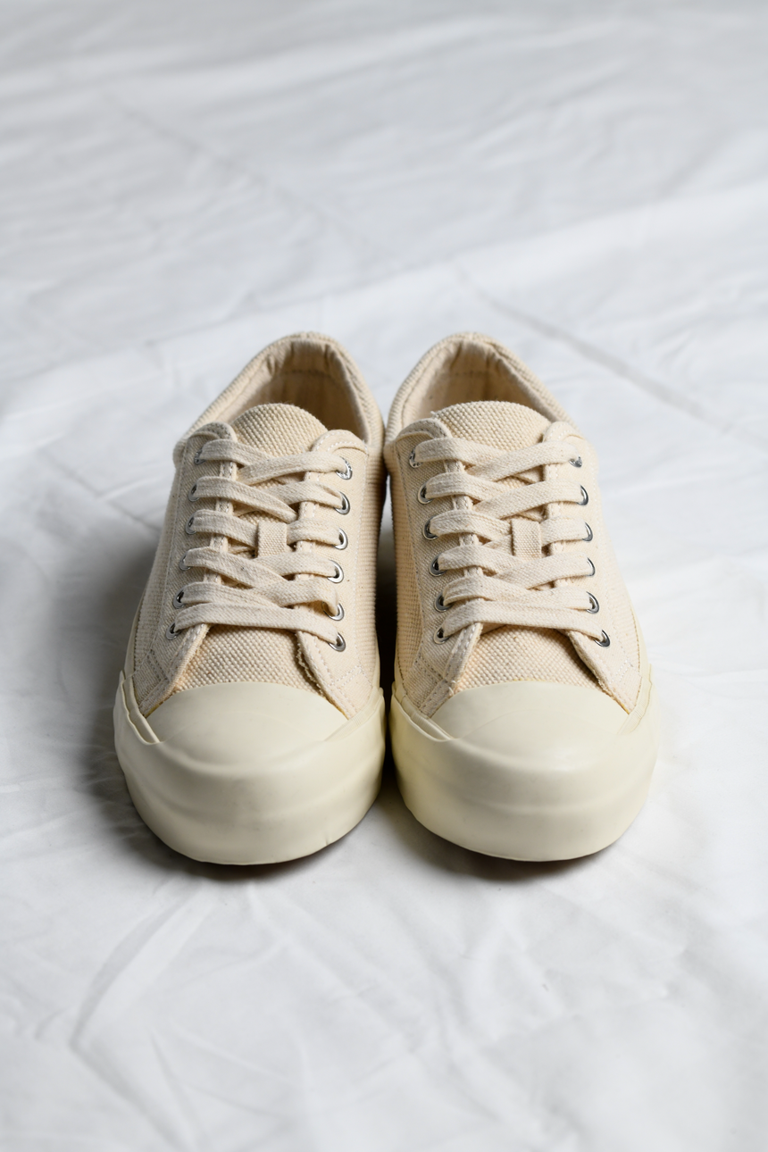 Sunn Low Canvas Trainer in Oatmeal