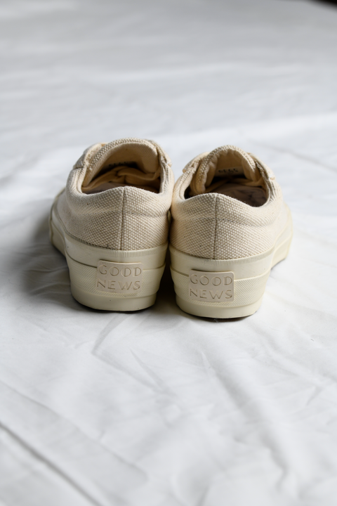 Sunn Low Canvas Trainer in Oatmeal